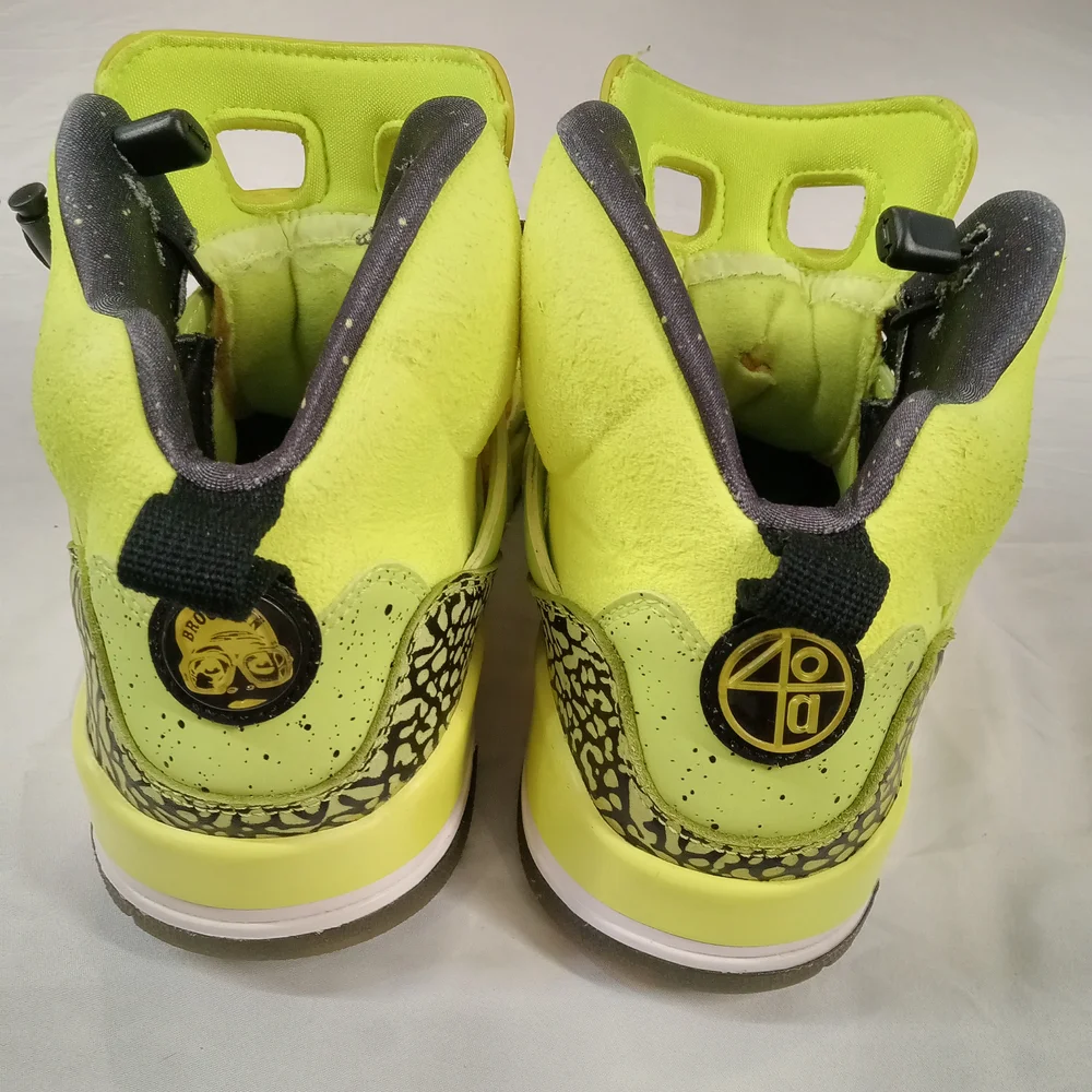 Nike Men's Air Jordan Spizike BHM Green Neón  Size 10